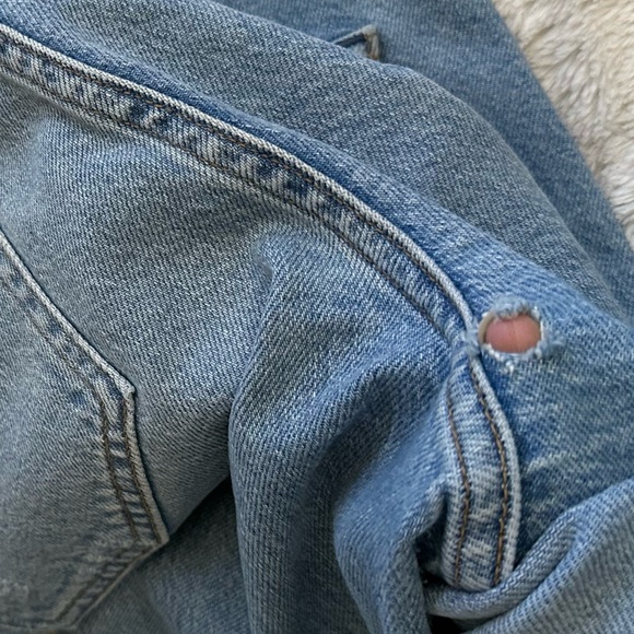 AYR The Secret Sauce Jeans  29 short NWOT FLAW HOLE - Picture 15 of 15